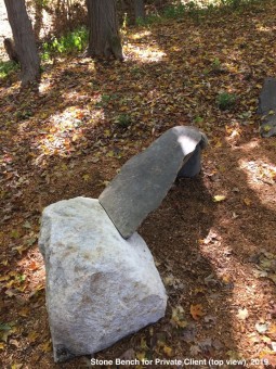 81.1 Stone Bench top view copy