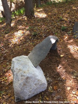 81.1 Stone Bench top view copy